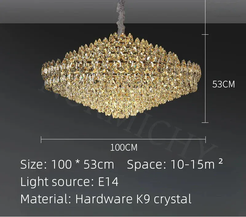 Lustre Haut de Gamme en Verre