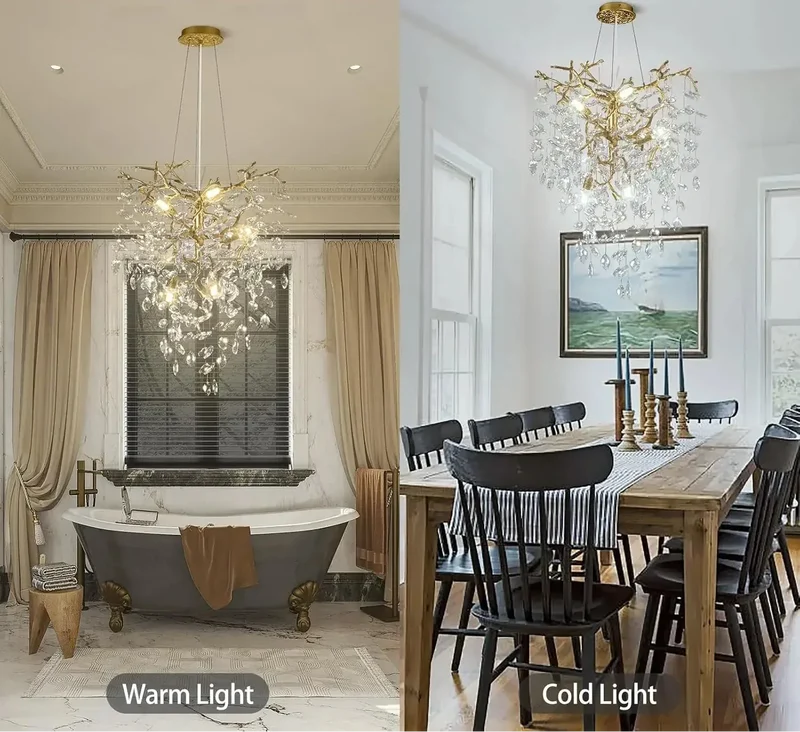 Lustre Design pour Salon et Haut Plafond
