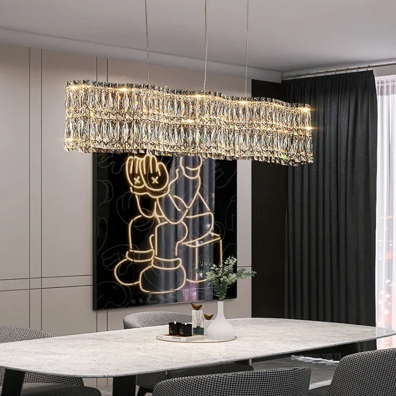 Lustre en verre design italien