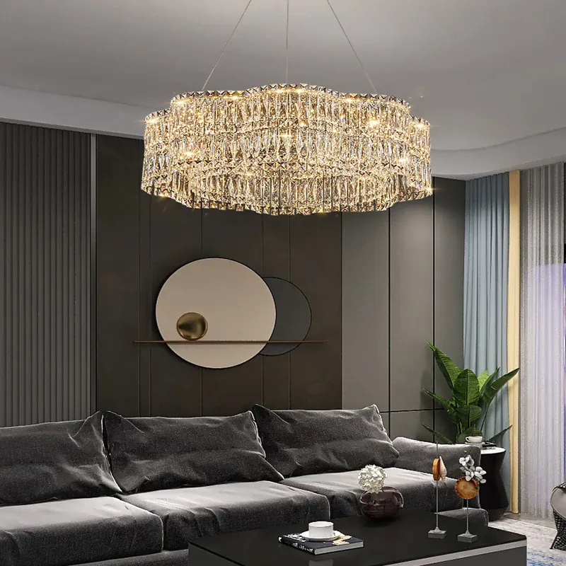 Lustre en verre design italien