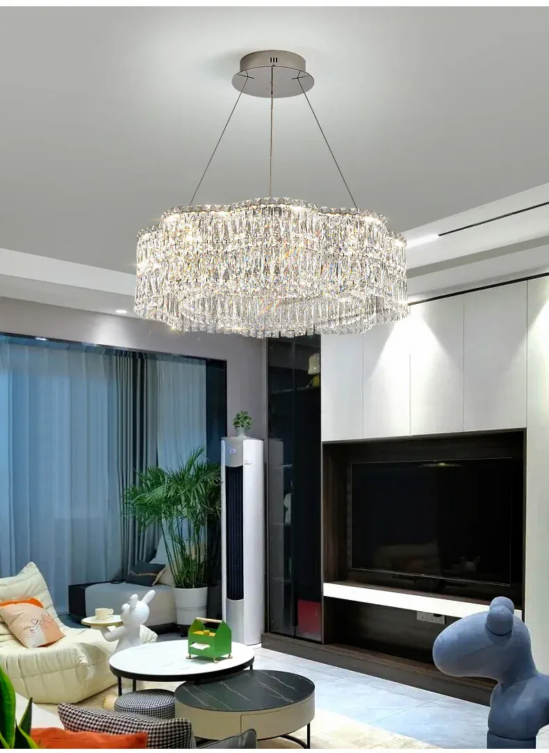 Lustre en verre design italien