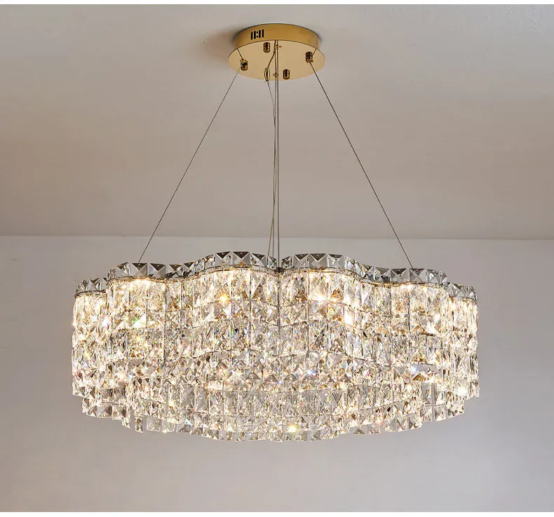Lustre en verre design italien