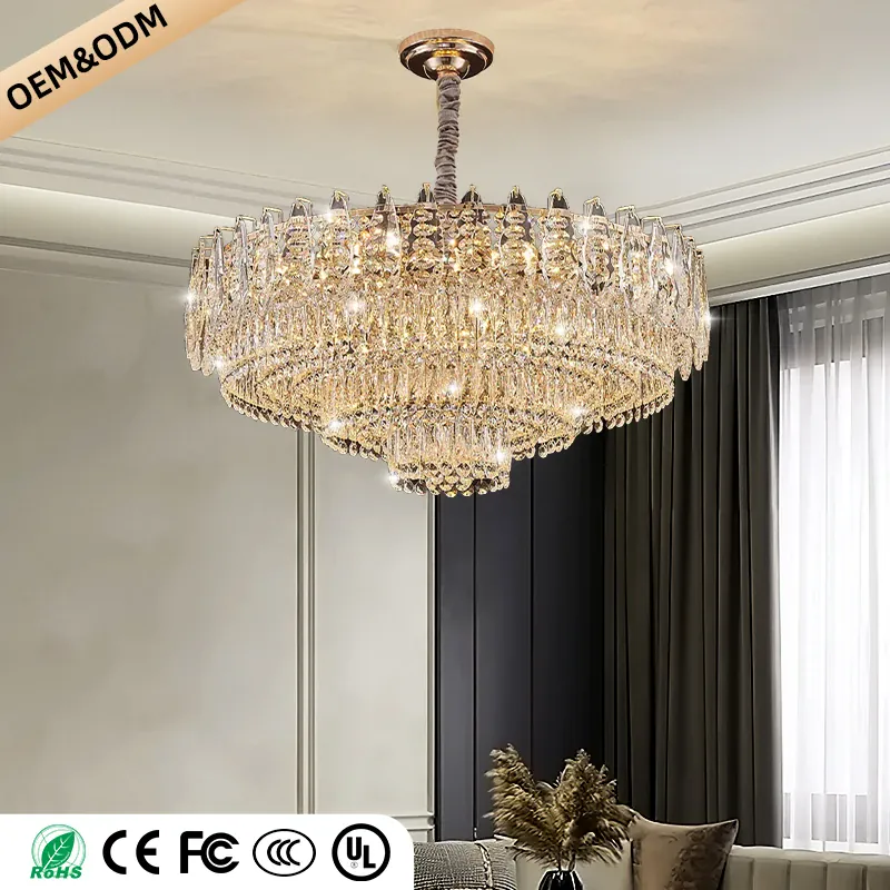 Lustre suspension design en verre