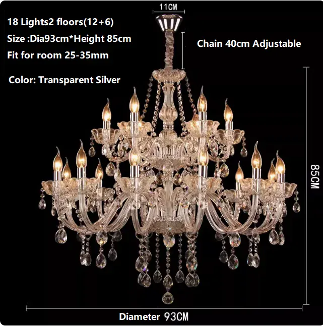 Lustre chandelier années 70