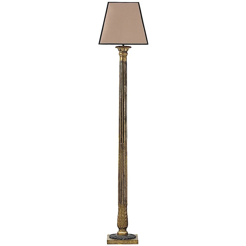 Pereire Lampadaire en bois sans abat-jour