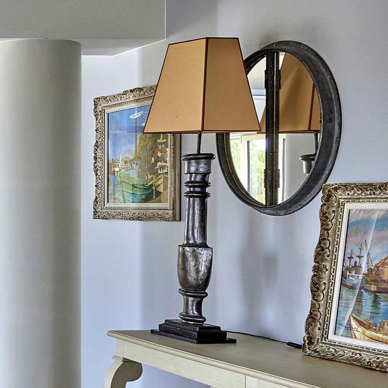 Hastings Lampe en fer sans abat-jour