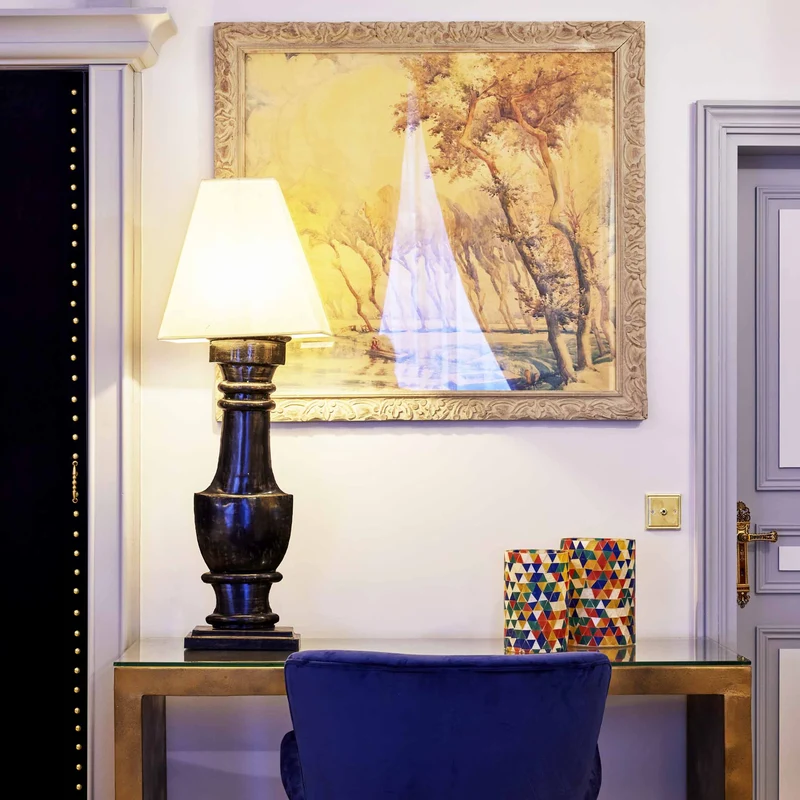 Hastings Lampe en fer sans abat-jour