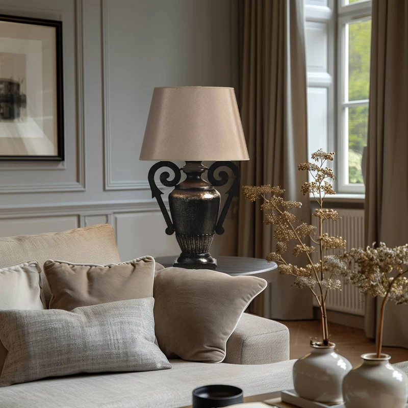 Wagram Lampe en fer sans abat-jour