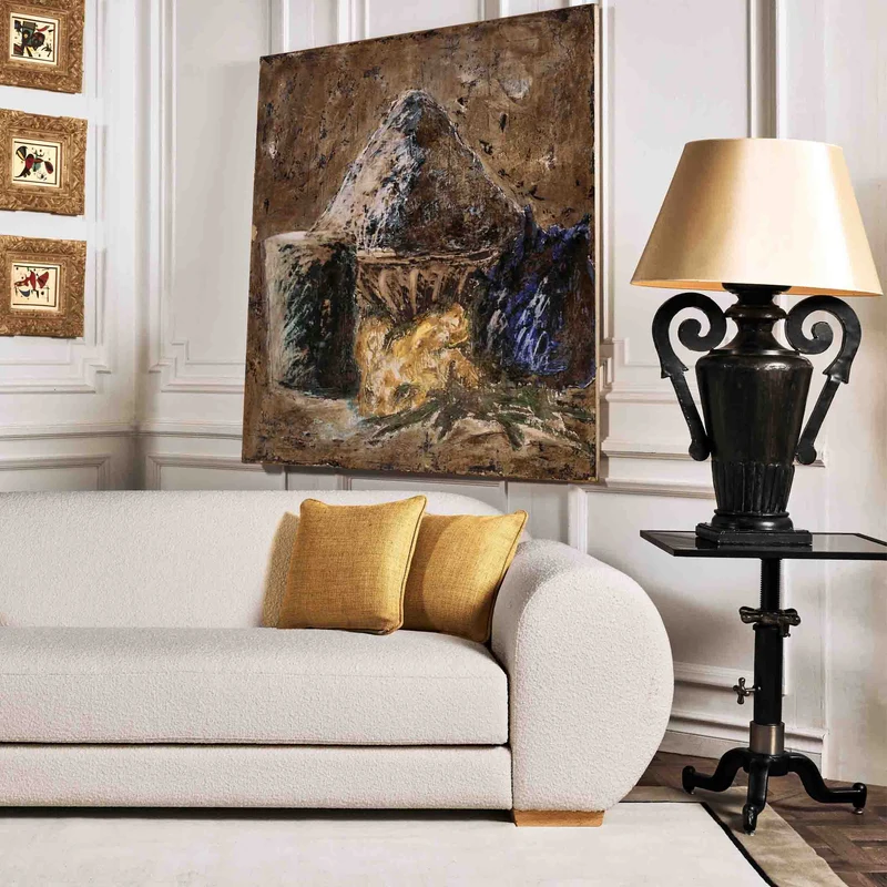 Wagram Lampe en fer sans abat-jour