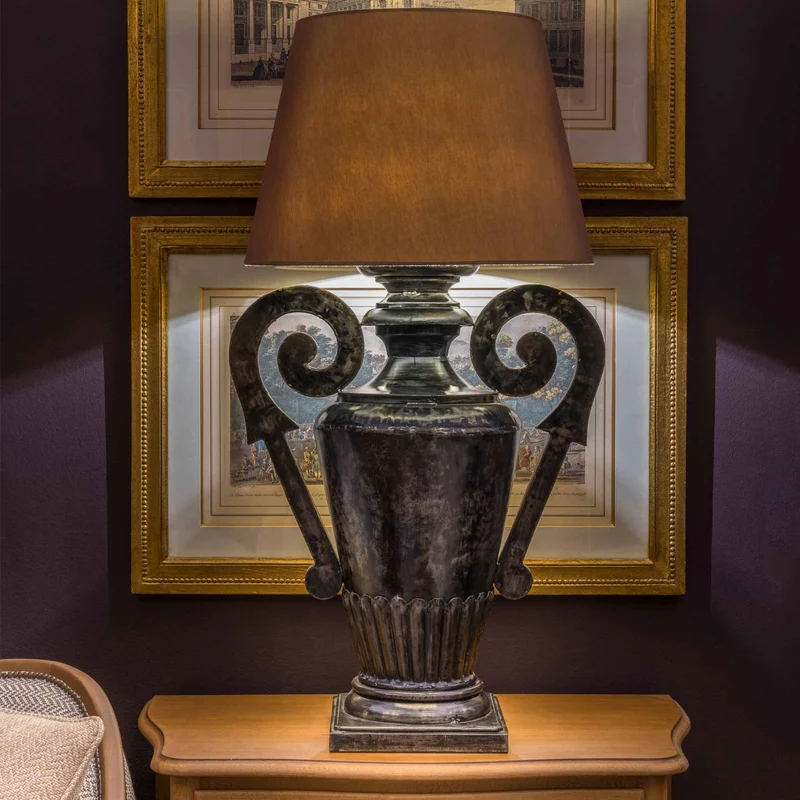 Wagram Lampe en fer sans abat-jour