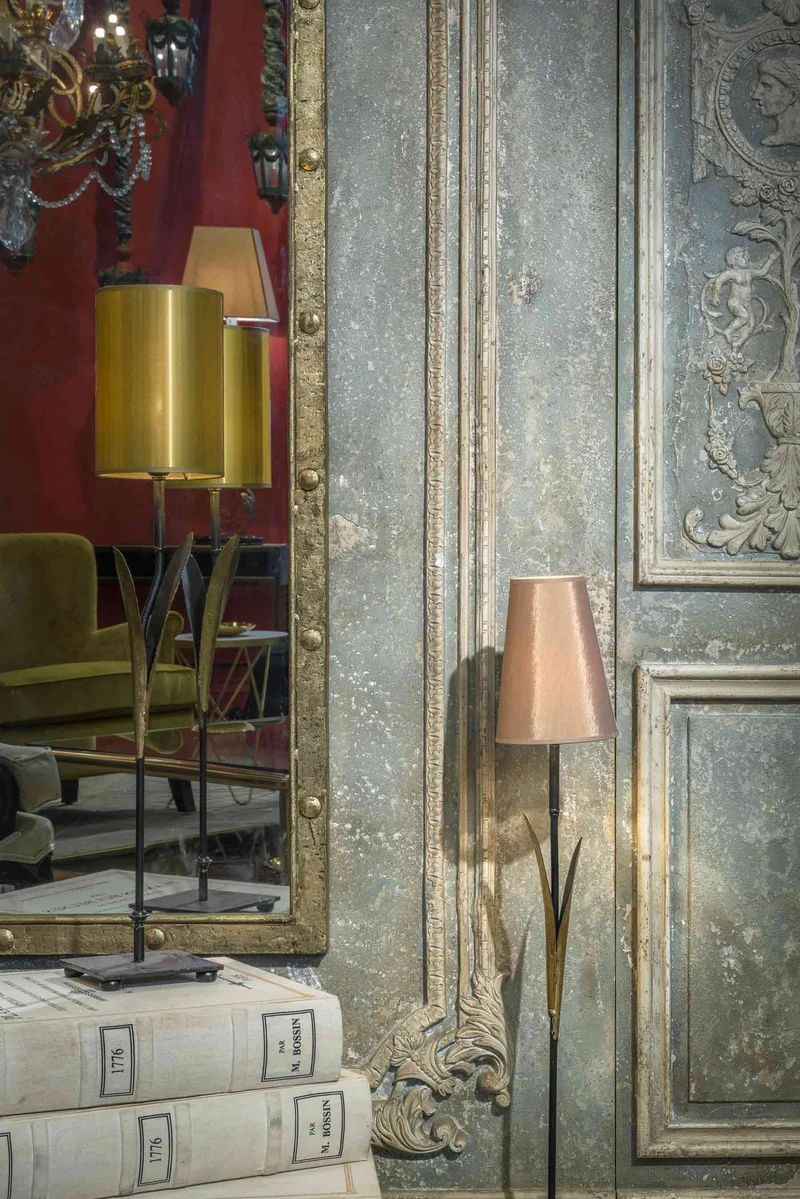 Jonc Lampe en fer Moyen Modèle sans abat-jour