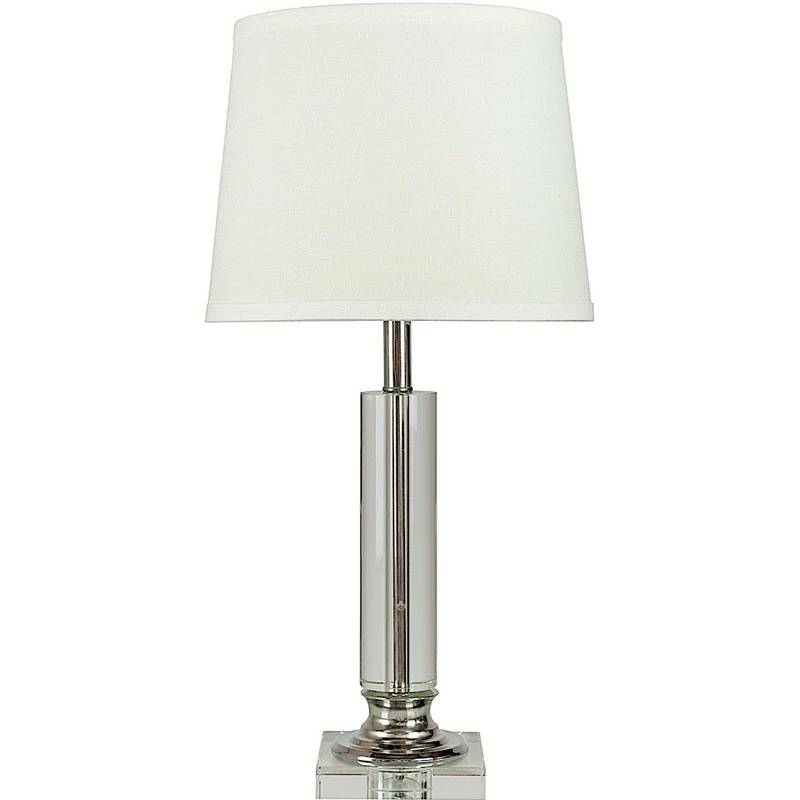 Place Vendôme Lampe en laiton et plexiglas sans abat-jour