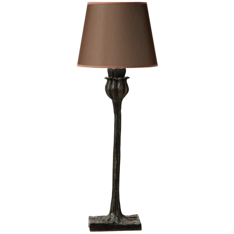 Camargue Zinnia Lampe en laiton sans abat-jour