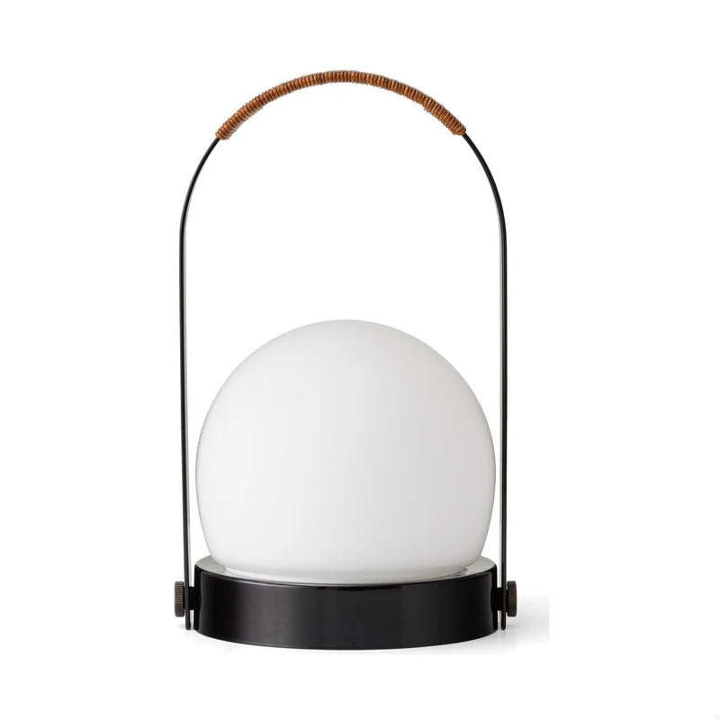 Audo Copenhagen Carrie Leather Handle Portable Lamp