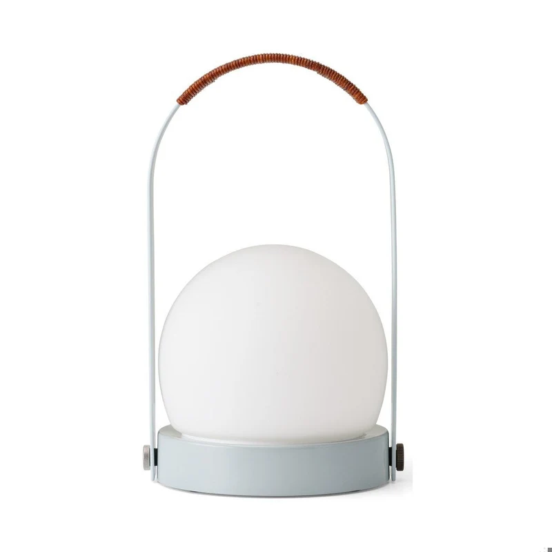 Audo Copenhagen Carrie Leather Handle Portable Lamp
