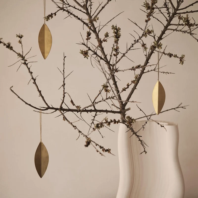 Ferm Living Leaf Ornaments - Set of 4