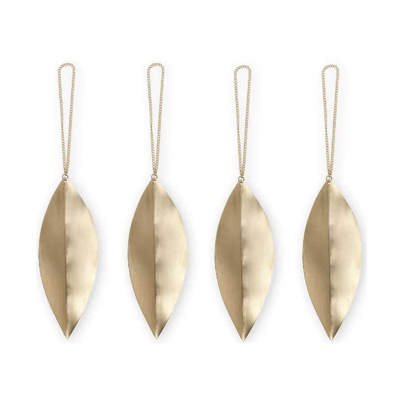 Ferm Living Leaf Ornaments - Set of 4