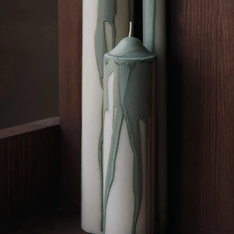 Ferm Living Dryp Candles - Set of 2