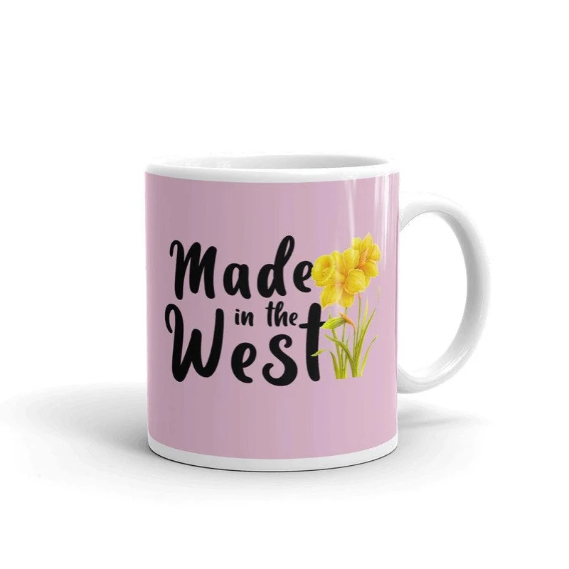 Fabriqué dans la tasse occidentale