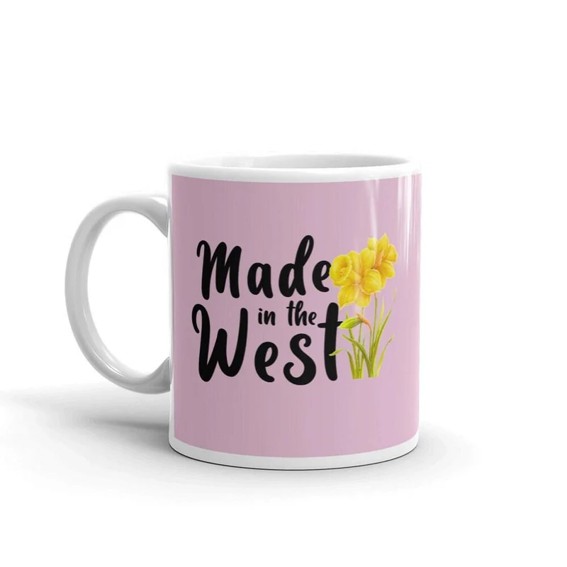 Fabriqué dans la tasse occidentale