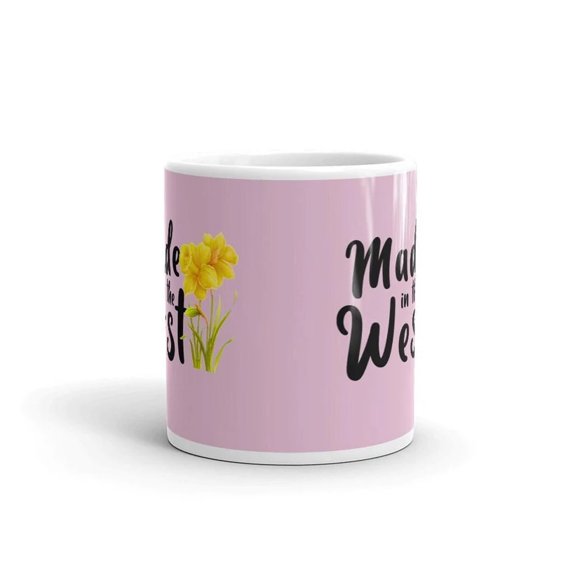Fabriqué dans la tasse occidentale