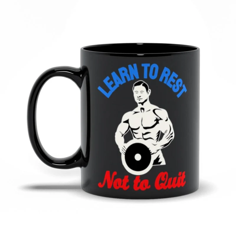 Apprenez à vous reposer pour ne pas arrêter les tasses noires