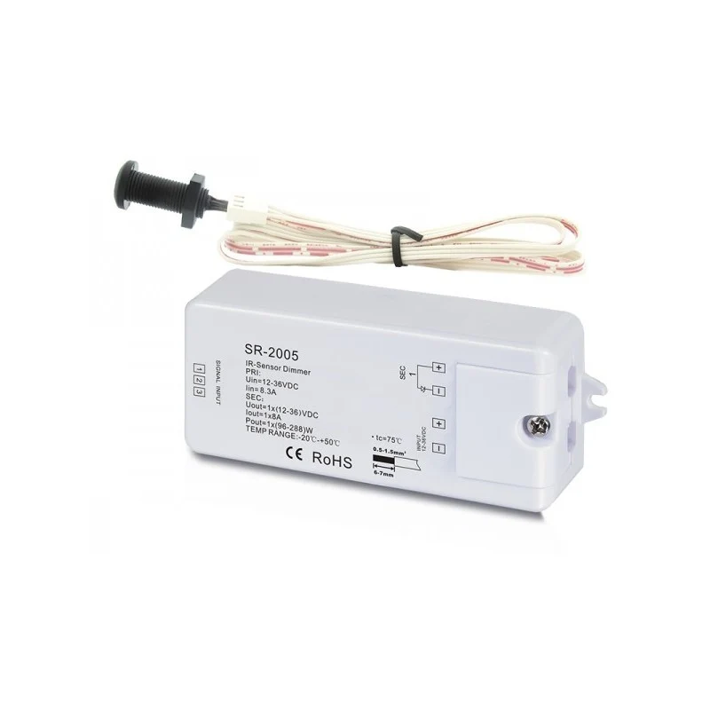 Interrupteur avec capteur de proximité IR 12-36V 1Ch 3A