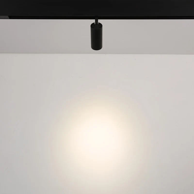 Spot LED sur rail magnétique 48V - 18W - Noir