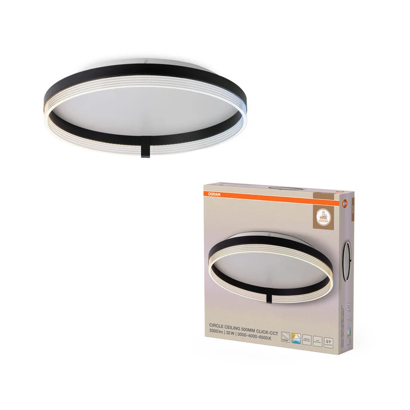 OSRAM DECOR Circle lampe à poser 500 32W CLICKCCT Noir