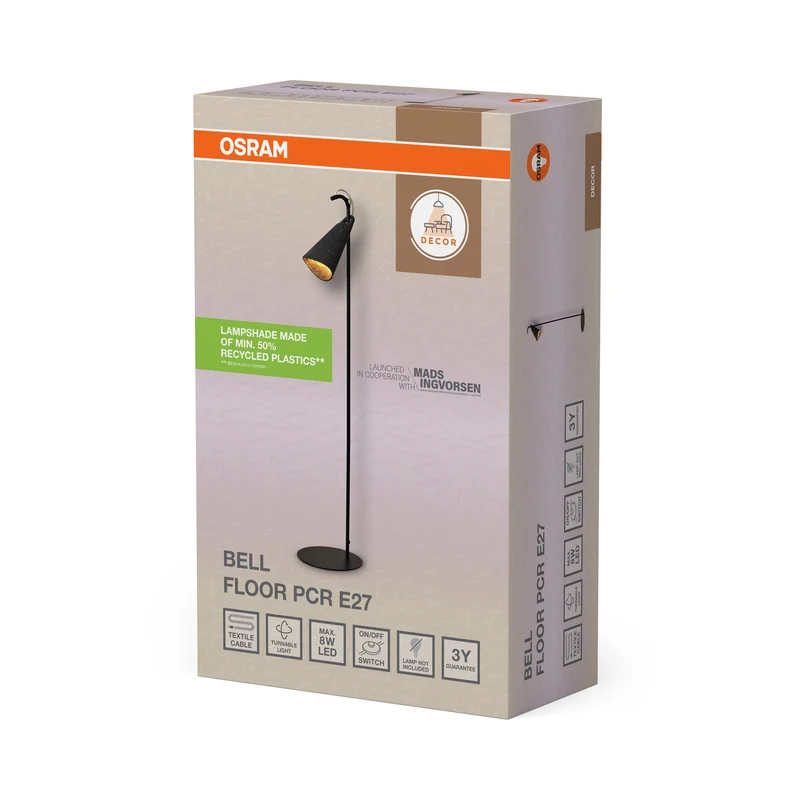 OSRAM DECOR Bell lampadaire E27