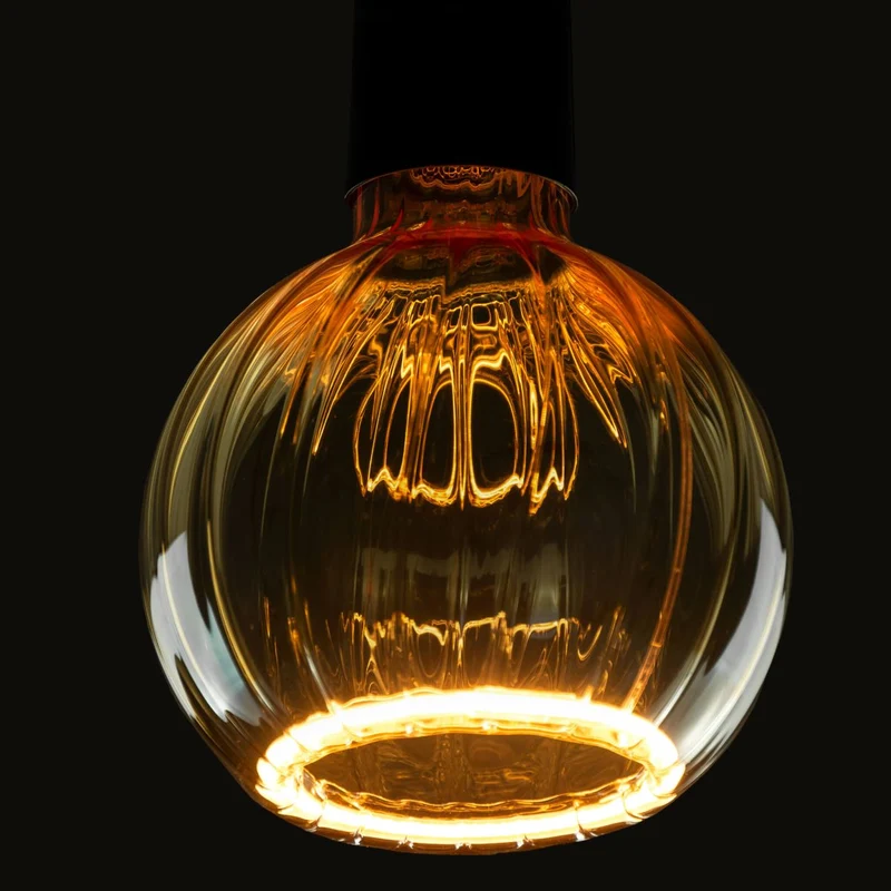 Segula Floating Straight LED Globe E27 G150 Golden - 240lm 2200K - Dimmable