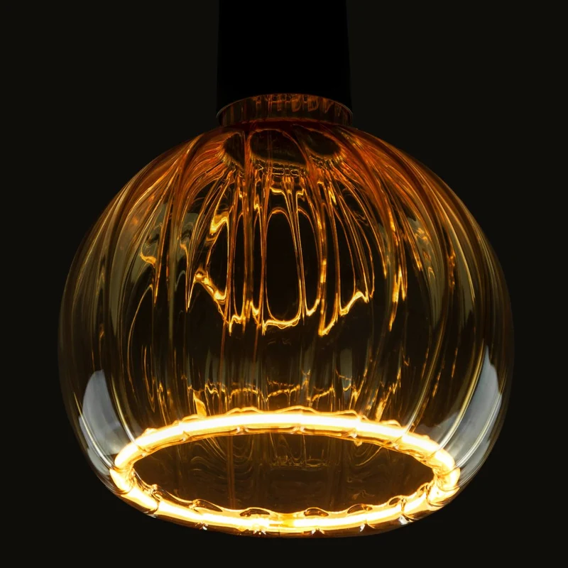 Segula Floating Straight LED Globe E27 G150 Golden - 240lm 2200K - Dimmable