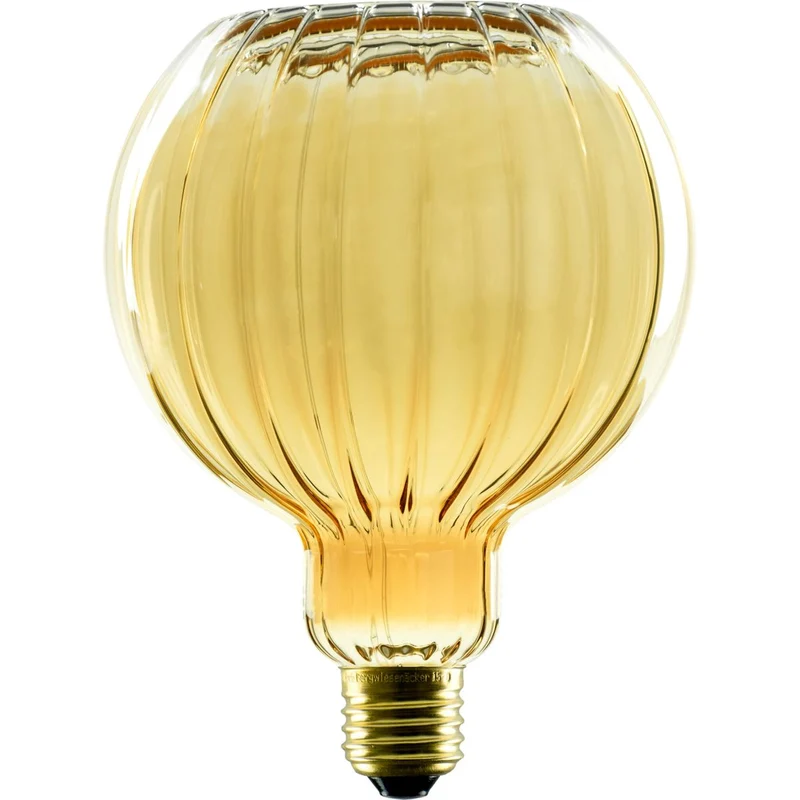 Segula Floating Straight LED Globe E27 G80 Golden - 240lm 2200K - Dimmable