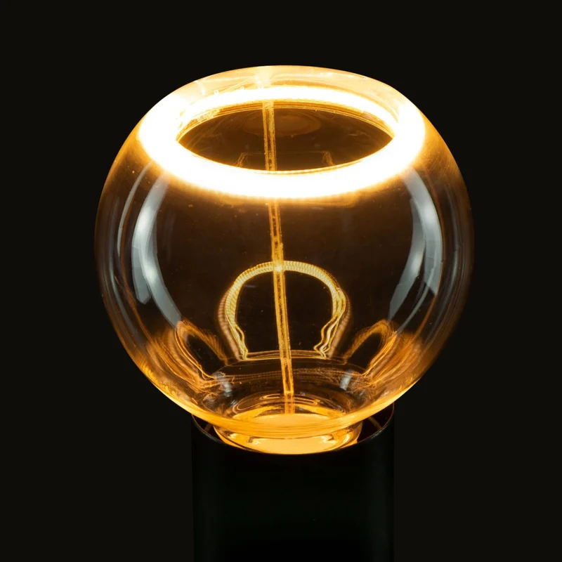 Segula Floating LED Globe E27 G200 Clear - 350lm 2200K - Dimmable