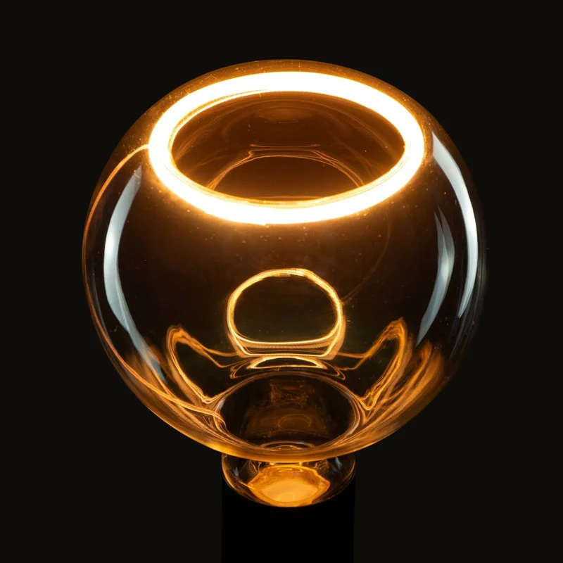 Segula Floating LED Globe E27 G200 Clear - 350lm 2200K - Dimmable