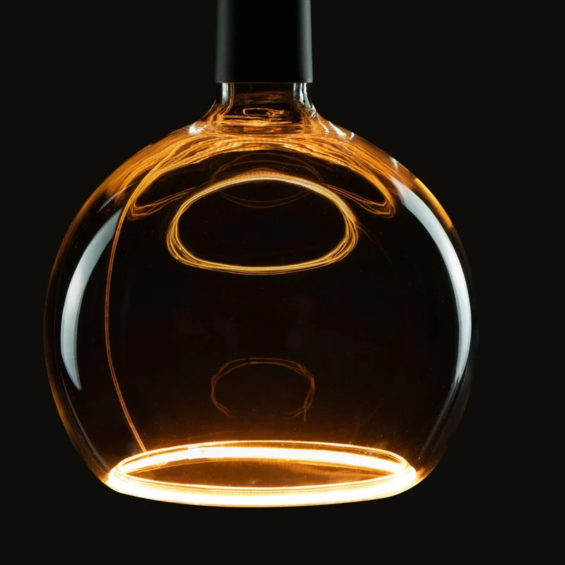 Segula Floating LED Globe E27 G200 Clear - 350lm 2200K - Dimmable