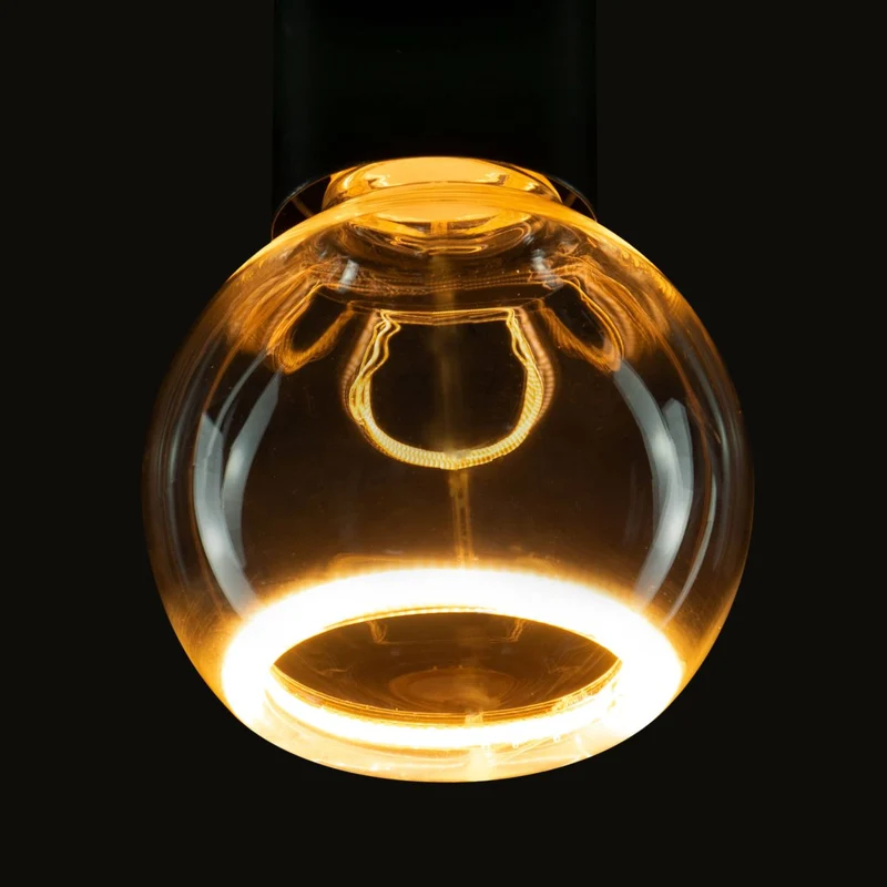 Segula Floating LED Globe E27 G80 Clear - 240lm 2200K - Dimmable
