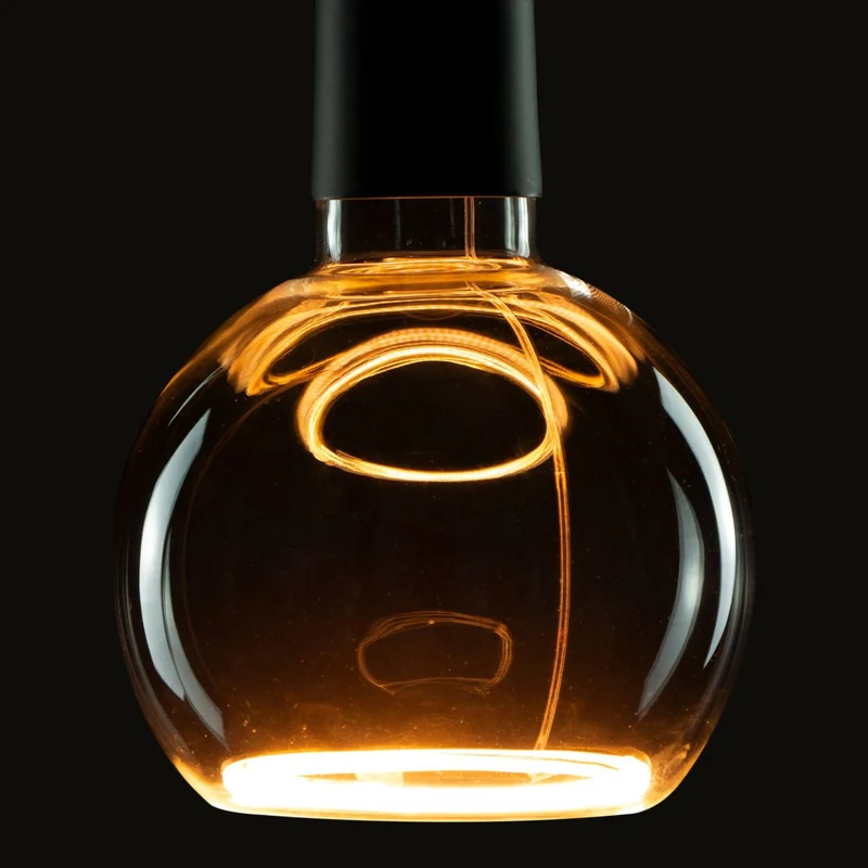 Segula Floating LED Globe E27 G80 Clear - 240lm 2200K - Dimmable