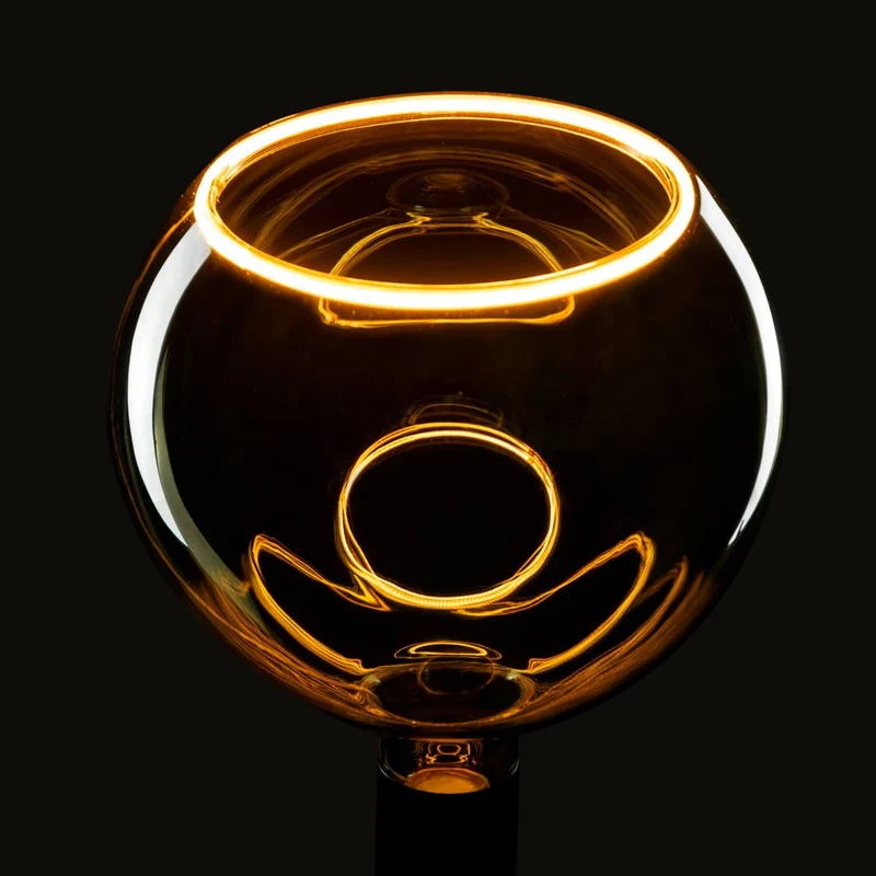 Segula Floating LED Globe E27 G200 Smokey-Grey - 300lm 1900K - Dimmable