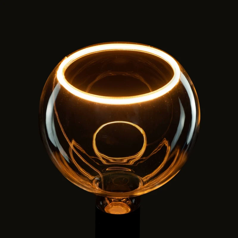 Segula Floating LED Globe E27 G125 Smokey-Grey - 220lm 1900K - Dimmable
