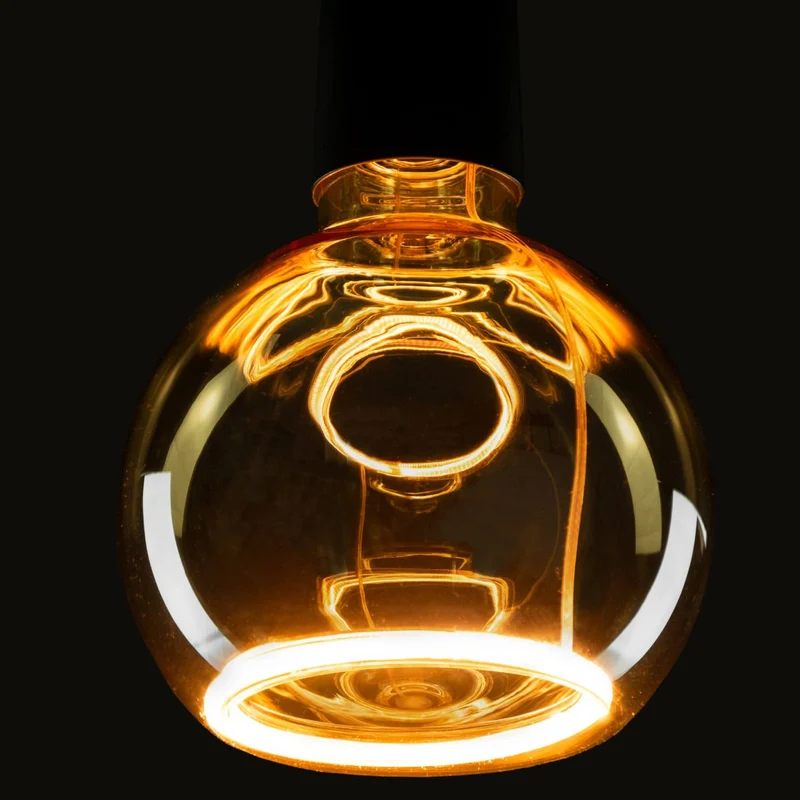 Segula Floating LED Globe E27 G300 Golden - 350lm 2200K - Dimmable