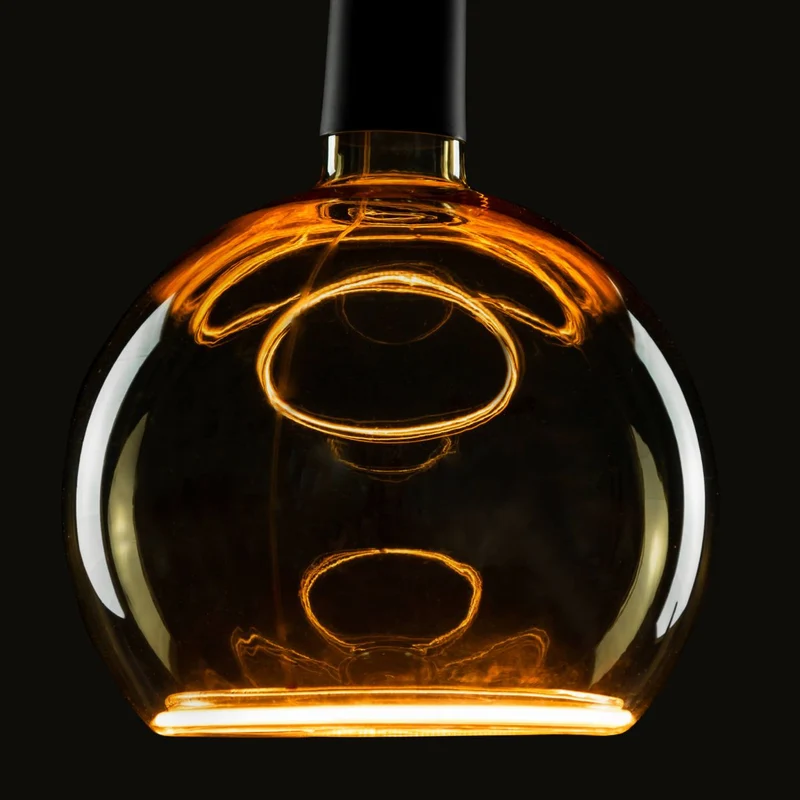 Segula Floating LED Globe E27 G200 Golden - 300lm 2200K - Dimmable