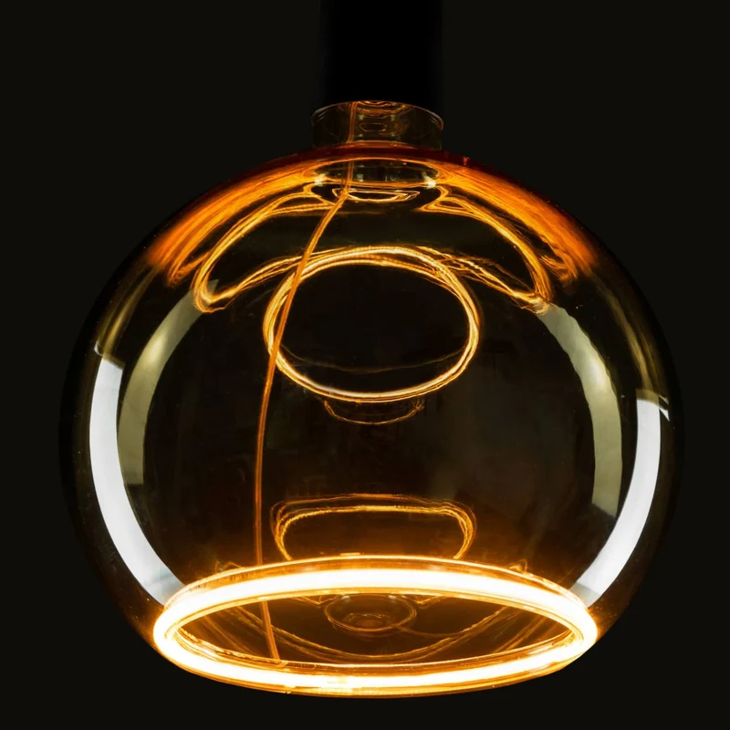 Segula Floating LED Globe E27 G200 Golden - 300lm 2200K - Dimmable
