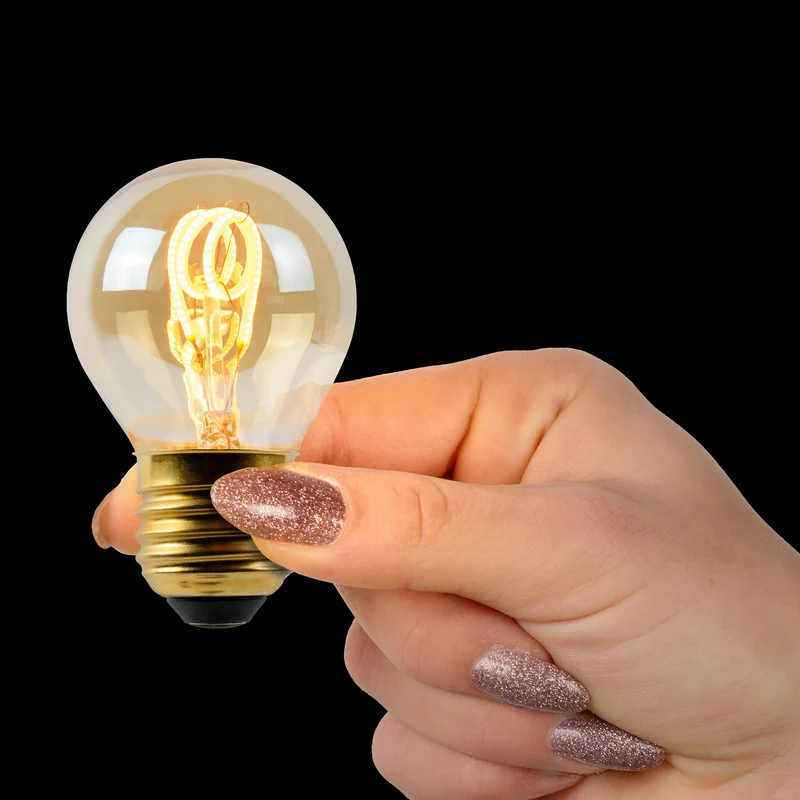 Lucide LED Filament Bulb E27 G45 Clear - 210lm 2700K - Dimmable