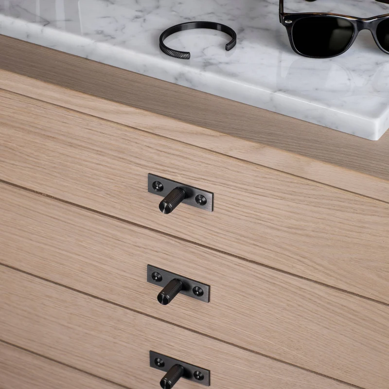 Buster + Punch Furniture Knob with Plate