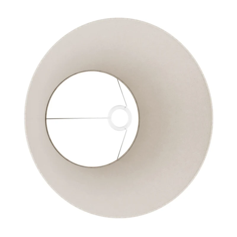 Abat-jour Impero L pour lampe de table ou applique avec douille E27 - Fabriqué en Italie - Laine Sable