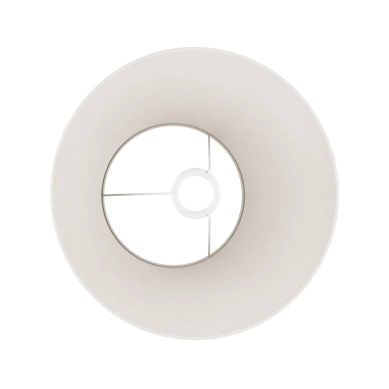 Abat-jour Impero M en tissu pour lampadaire avec douille E27 - Fabriqué en France - Laine Sable