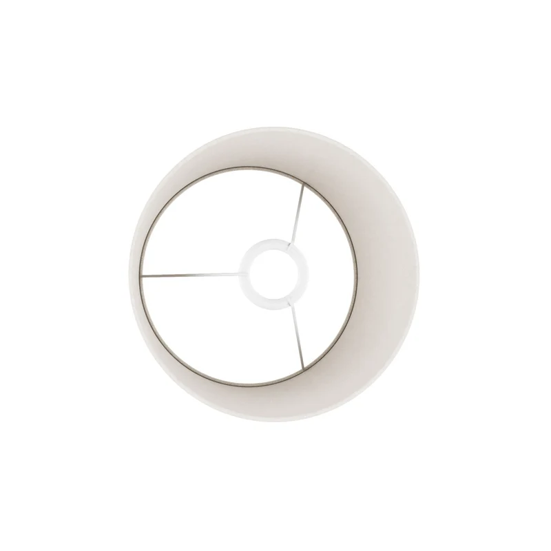 Abat-jour Athena avec douille E27 pour lampe de table ou lampadaire - Made in Italy - Laine Sable