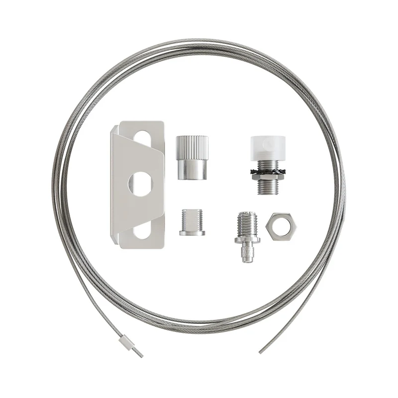 Kit de suspension professionnel avec tendeur pour Pavillon, Câble en acier 3 m et équilibreur millimétrique