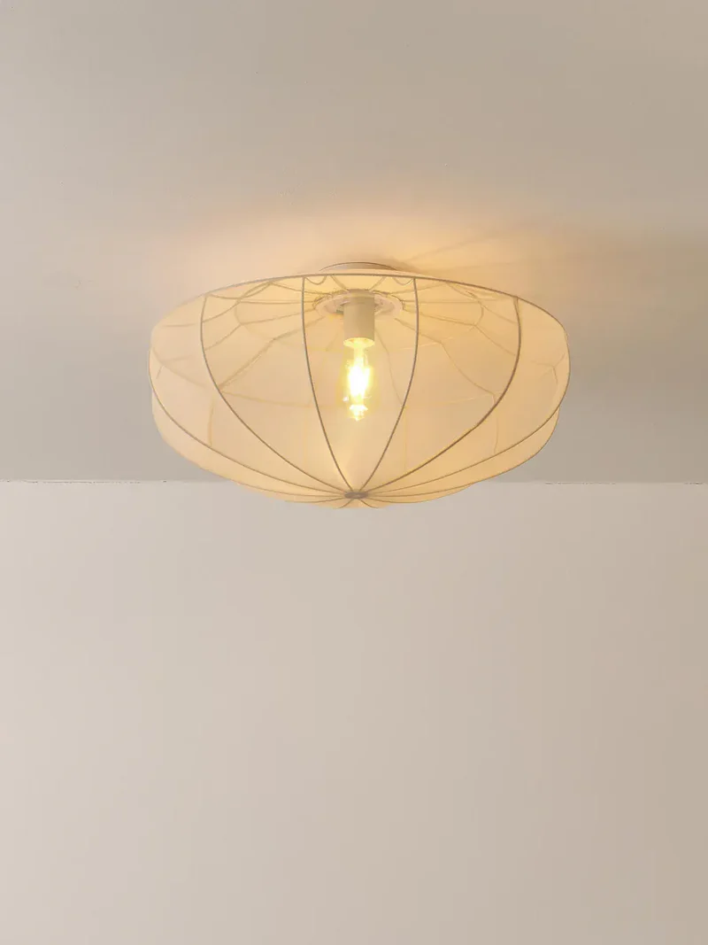 Plafonnier tule pour chambre